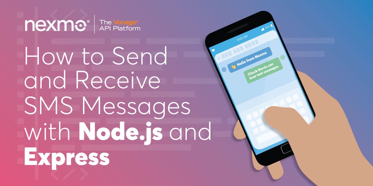 send sms node js